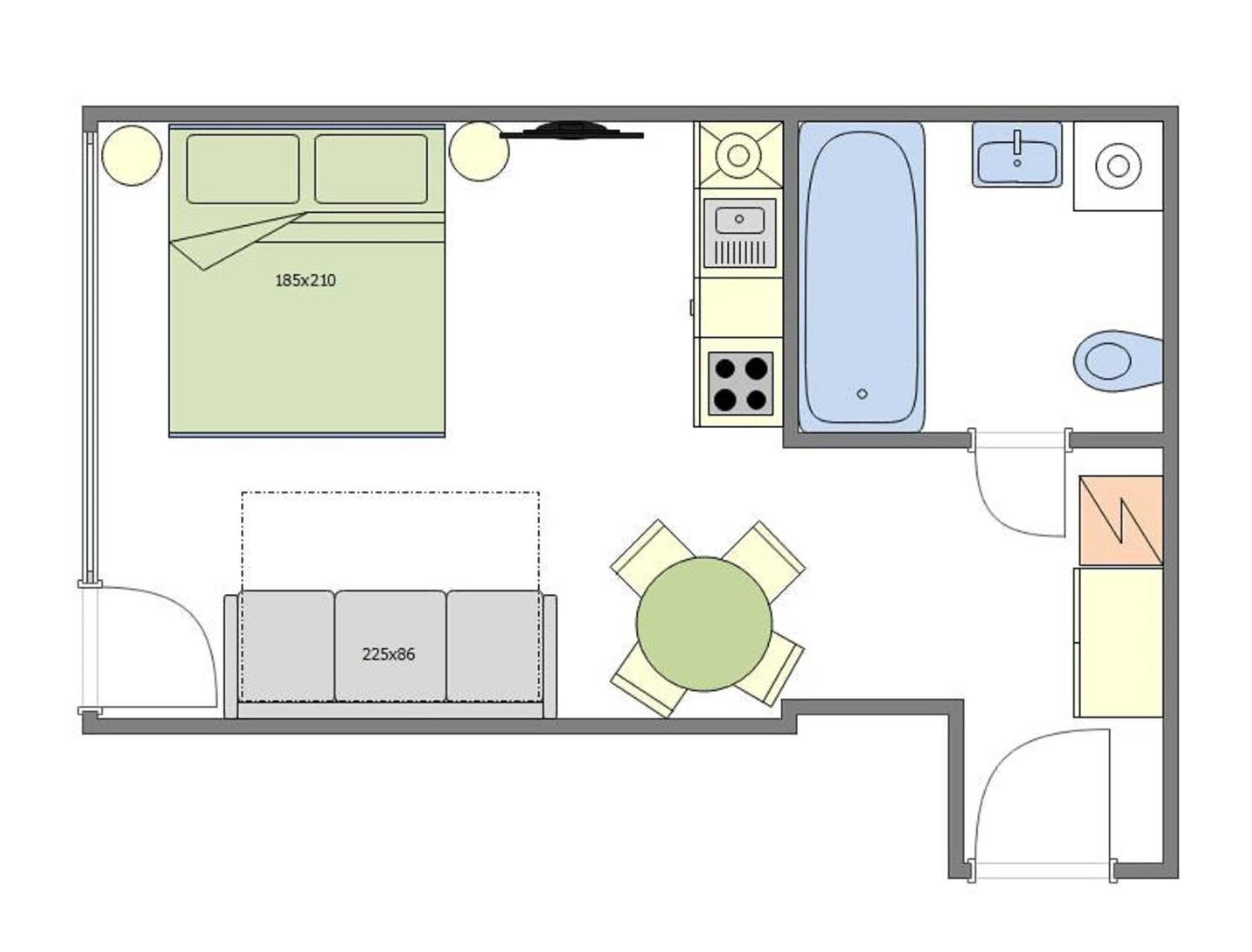 Cozy Studio In The Main City Center Прага Экстерьер фото